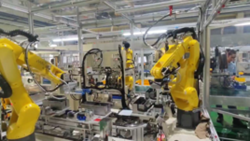 Automated assembly equipment for metal fall arrest devices